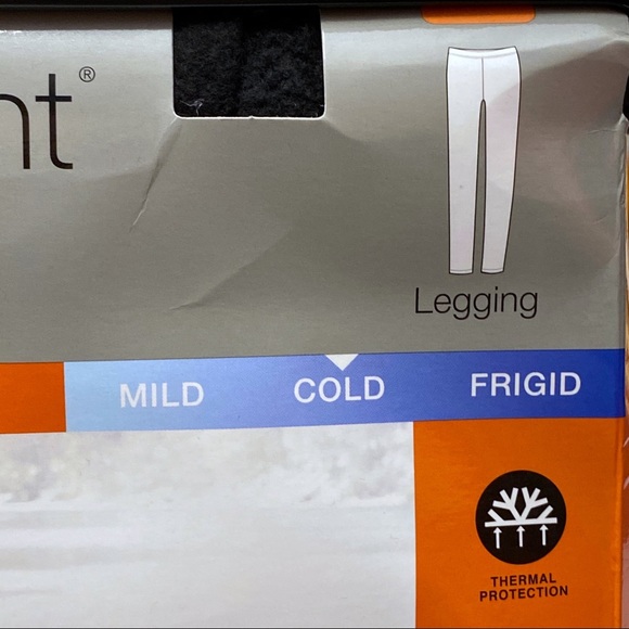 Cuddl Duds Climate Right Stretch Fleece Leggings - Picture 6 of 11